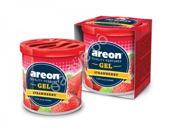 Освежитель воздуха "Areon GEL CAN" гелевый в банке, StrawberryКлубника /1/6