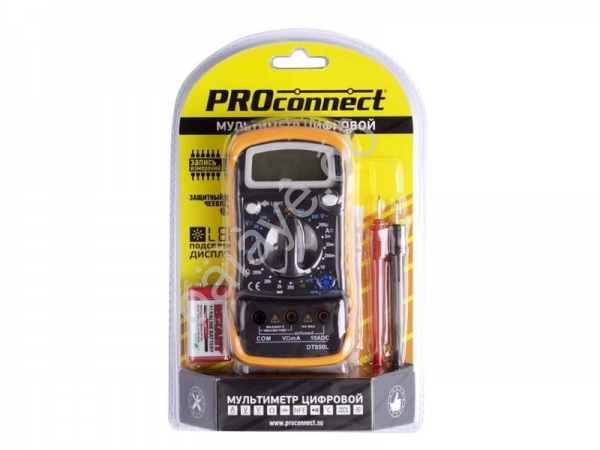 Мультиметр MAS830L (DT850L) PROconnect Мультиметр MAS830L (DT850L) PROconnect