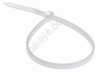 Хомут пластиковый   8х350  М5, белый 1уп/100шт /1/50_