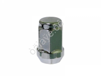 Гайка М12*1,25*35, конус, ключ 19, хром /20
