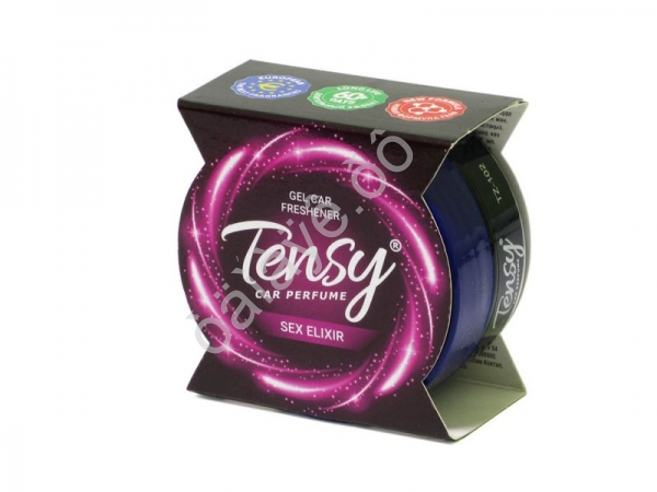 Освежитель воздуха "Tensy" (Sex Elexir) банка TZ-102, гелевая основа /1/60