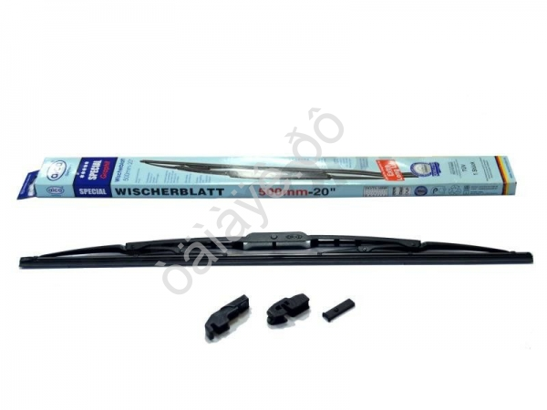 Щетка стеклоочистителя "ALCA" силикон/графит 50см 1/50