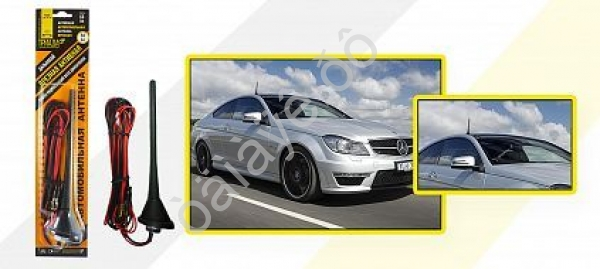 Антенна TR-66 врезная  активная наклонная пруток 20см "Триада"