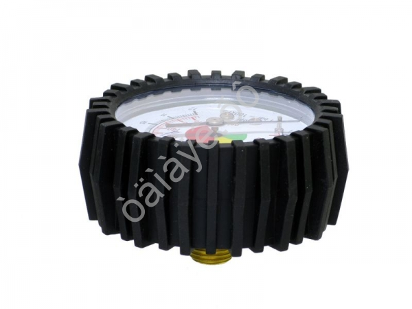 Манометр 1/4 63мм задний вход 0-160psi прорезиненный для SV81667