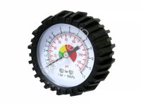 Манометр 1/4 63мм задний вход 0-160psi прорезиненный для SV81667