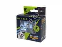 Лампа МАЯК ULTRA H1 12V 55W P14,5s SUPER LIGHT +100%