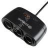 Разветвитель прикуривателя, 3 выхода +1 USB, 60 W, 2.1А, 12/24В, пластик NG Разветвитель прикуривателя, 3 выхода +1 USB, 60 W, 2.1А, 12/24В, пластик NG