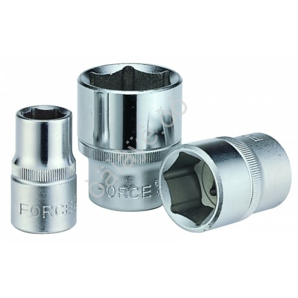 F53517 Торцевая головка 3/8"  17мм  6гр/20