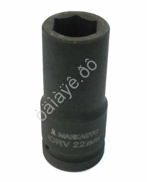 Головка ударная длинная 22мм 3/4"  6гр. МАЯКАВТО™ 1/50_