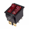 Переключатель 250V 15А (6с) ON-OFF красный с подсветкой ДВОЙНОЙ (RWB-511, SC-797) REXANT Переключатель 250V 15А (6с) ON-OFF красный с подсветкой ДВОЙНОЙ (RWB-511, SC-797) REXANT