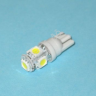 Светодиод 12V T10 5SMD (5050) W2,1x9,5D WHITE "Маяк" /10