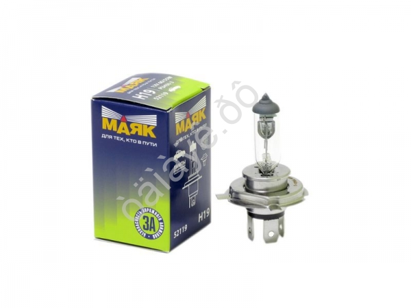 Лампа МАЯК H19 12-60/55 PU43t-3 "Маяк" Лампа МАЯК H19 12-60/55 PU43t-3 "Маяк"