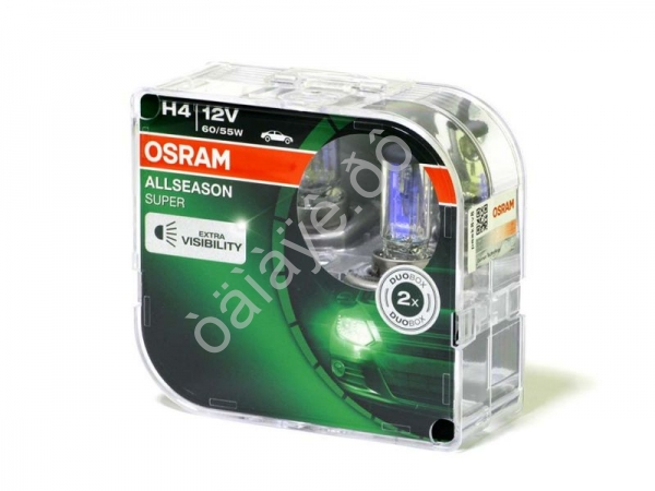 Лампа Osram H4 12V60/55W+30% ALS P43t EURO Лампа Osram H4 12V60/55W+30% ALS P43t EURO