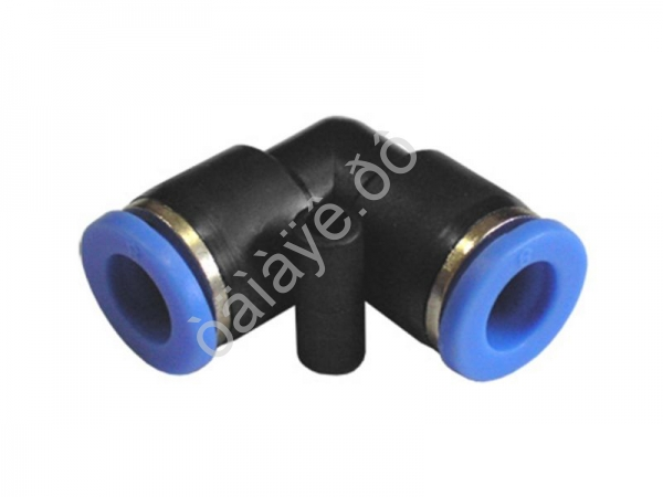 Фитинг - соединитель Г-обр. Ø10мм (PUL 10)