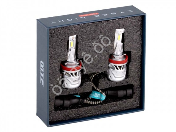 Светодиодные лампы MTF Light серия CYBER LIGHT MINI HB3(9005), 12V, 45W, 3750LM, 6000K, кулер, к-т