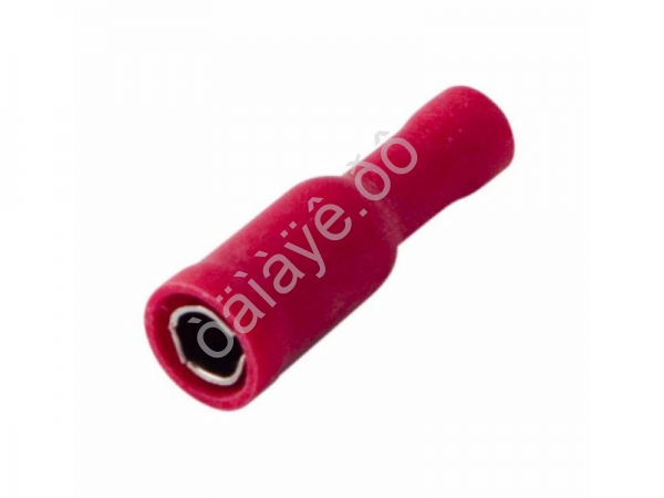 Разъем штекерный изолированный гнездо 4мм 0.5-1.5 мм(кв) красный REXANT