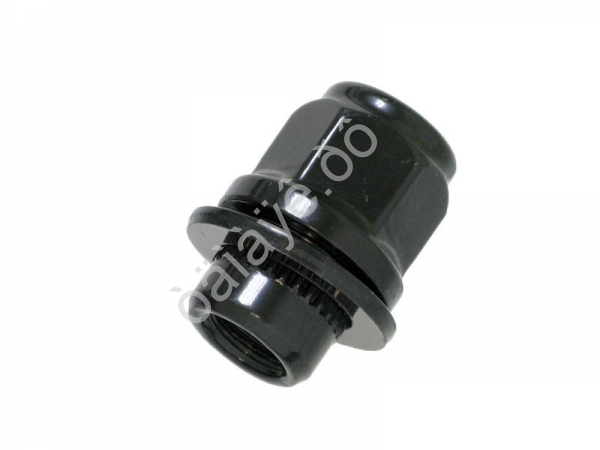 Гайка М12*1,50*37,5 прессшайба, черный хром, D18.5мм, кл.21мм /20