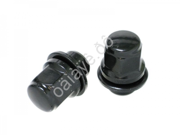 Гайка М12*1,50*37,5 прессшайба, черный хром, D18.5мм, кл.21мм /20