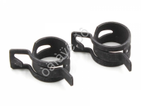 Хомут 18х12 пружинный черный для патрубков и шлангов "Маяк" (2шт.) МАЯК