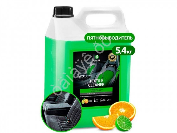 Очиститель салона "Textile cleaner" (канистра 5,4 кг) GRASS 1/4
