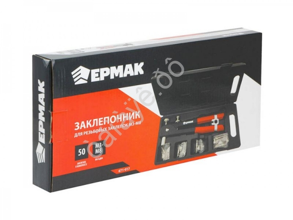 Заклёпочник для резьбовых заклёпок М3-М8, ЕРМАК /1/12