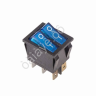 Переключатель 250V 15А (6с) ON-OFF синий с подсветкой ДВОЙНОЙ (RWB-511, SC-797) REXANT Переключатель 250V 15А (6с) ON-OFF синий с подсветкой ДВОЙНОЙ (RWB-511, SC-797) REXANT