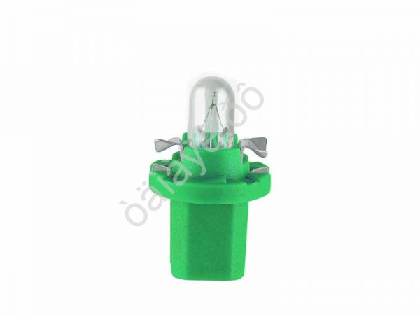 Лампа Osram 12-2W с зелен. патр. В8,5d  2722MF/10
