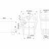 Переключатель 250V 15А (6с) ON-OFF черный с подсветкой ДВОЙНОЙ (RWB-512, SC-797) REXANT