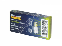 Светодиод 12V T10  6SMD (5630) W2,1x9,5D WHITE "Маяк" /10