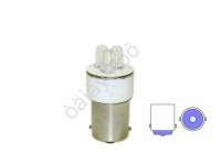Светодиод 24V T15  3LED BA15S WHITE "Маяк"/10