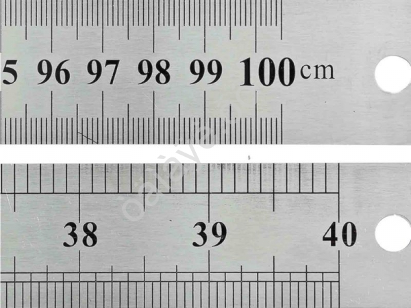Линейка железная 100см