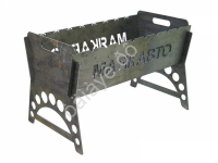 Мангал МАЯКАВТО сборный 45*22*28см толщина 3мм, 7,5кг в сумке