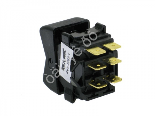 Переключатель отопителя для а/м КАМАЗ, ЗИЛ, УРАЛ вентилятора Маяк AVK-0069-1