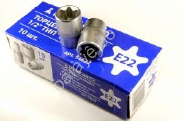 Головка Е -22 1/2" МАЯКАВТО™ 1/10/100_