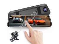 Зеркало-видерегистратор FORCAR MR-F1030 2K, экран 9.6"  /1/20