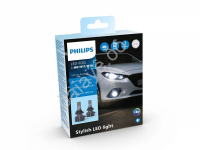 Лампа PHILIPS FOG H11/H8/H16 25W (PGJ19-2) 6500K Ultinon Pro3022 LED 12/24V