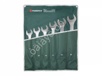 Набор ключей комбинированных 6пр.(33, 36, 38, 41, 46, 50мм),на полотне Forsage