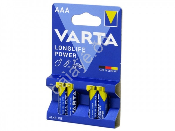 Батарейки  VARTA  ААА R03 Long Life Power 4/40/200