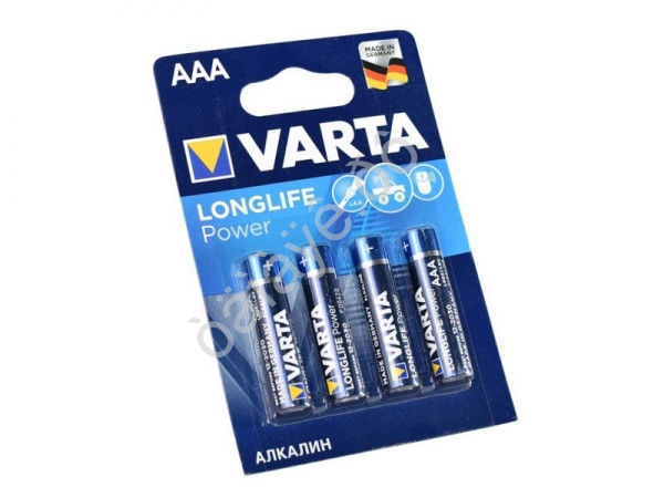 Батарейки  VARTA  ААА R03 Long Life Power 4/40/200