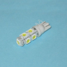 Светодиод 12V T10 9SMD (5050) W2,1x9,5D WHITE "Маяк" /10