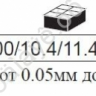 F618 Набор щупов для установки зазора 0,05-1,00 мм  /1/20/100