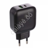 СЗУ 220В, Модерн, Быстрая зарядка QC3.0+TYPE-C PD, 20 Вт, черный, BY