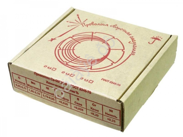 Проволока сварочная 0,8мм 5кг Тольятти /1