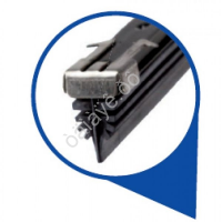 Лента стеклоочистителя "ALCA" графит  51см (2шт.) 1/100