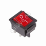 Переключатель 250V 16А (4с) ON-OFF красный с подсветкой (RWB-502, SC-767, IRS-201-1) REXANT