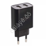 СЗУ 220В, Стандарт, 2xUSB, 10 Вт черный, FORZA СЗУ 220В, Стандарт, 2xUSB, 10 Вт черный, FORZA