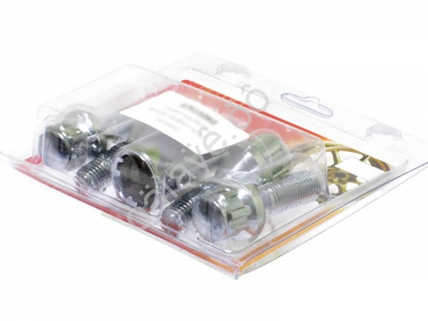 Болты секретные М12*1,25*28мм, конус, 1 ключ (SC) Болты секретные М12*1,25*28мм, конус, 1 ключ (SC)