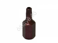 Бита Т27 TORX, 6 лучей, L=30mm с отверстием МАЯКАВТО™ 1/10/80/800_