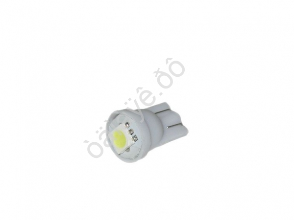 Светодиод 12V T10 1SMD (5050) W2,1x9,5D WHITE "Маяк" /10