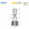 Светодиодные линзы MTF LIGHT серии MiniLENS H7, 12/24V, 55W, 6000K, 4000LM, к-т.